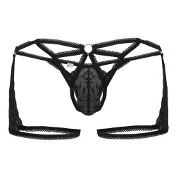 CandyMan Boxer Dentelle Aphros Noir